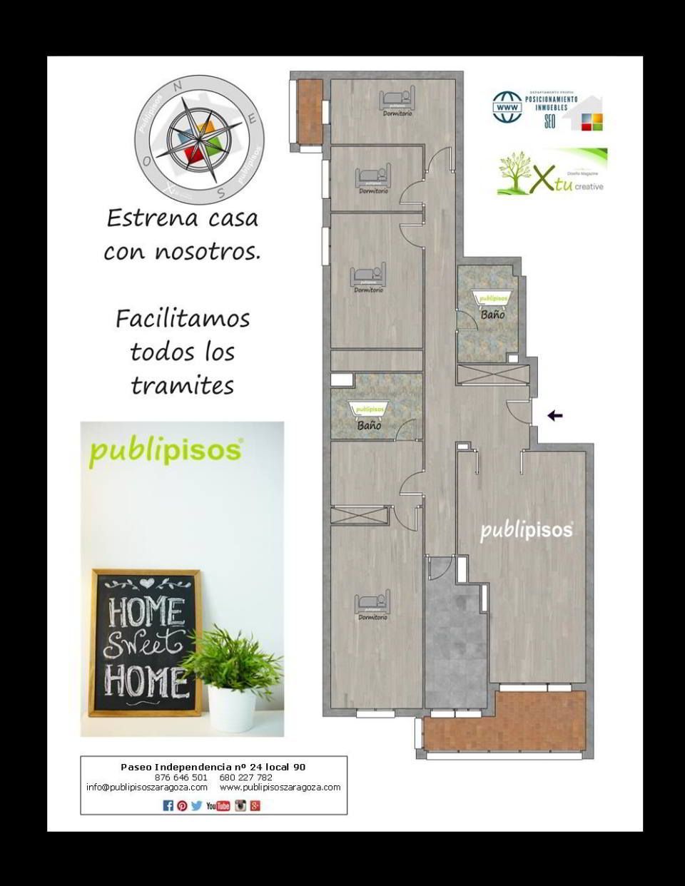 Plano Texturizado Franquicia Inmobiliaria Publipisos